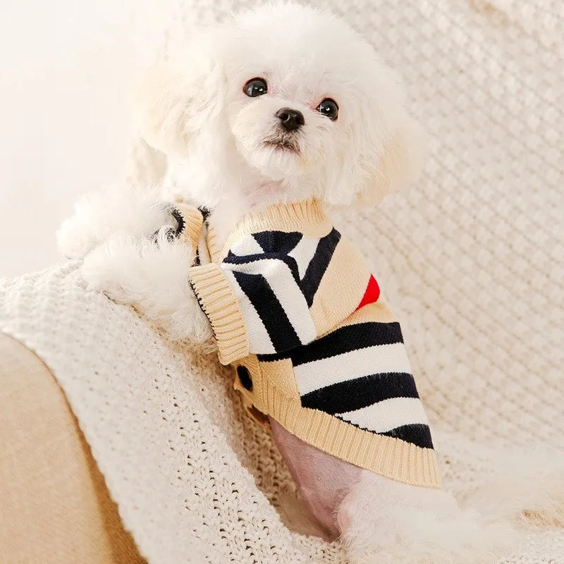 cardigan en laine pour chiens