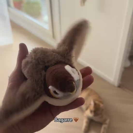 jouet oiseau interactif rechargeable