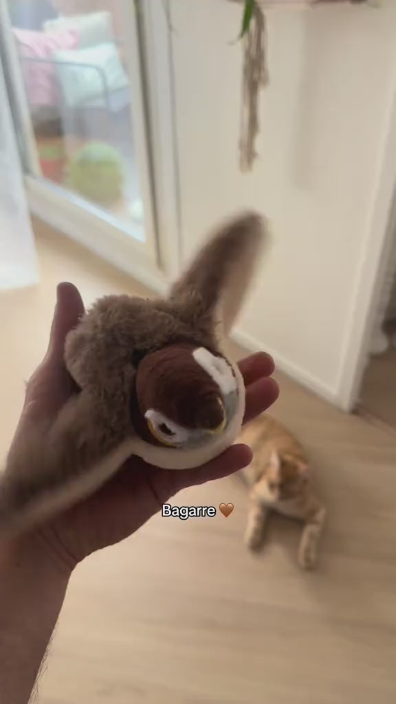 jouet oiseau interactif rechargeable